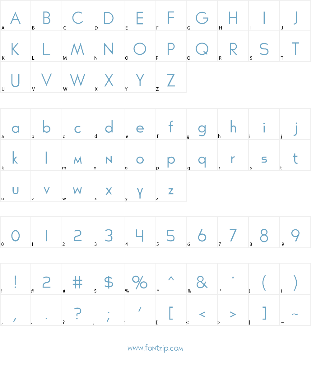 Constructive Buddy Font Character